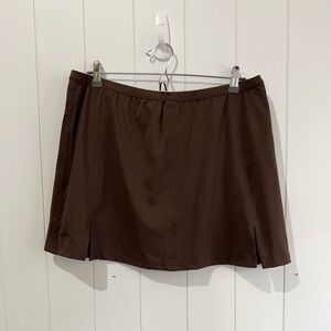 Bolle Sport tennis skort  shorts size XL brown